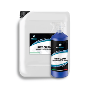 Riby-Clean detergente per gommoni parabordi gomma Pai Boat Composites