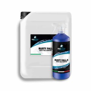 rusty fall-x detergente rimuovi depositi ferrosi e ruggine - Pai Boat Composites