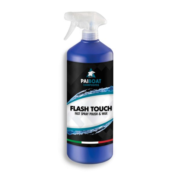 FLASH TOUCH polish spray per imbarcazioni, carbonio, resina epossidica - Pai Boat Composites