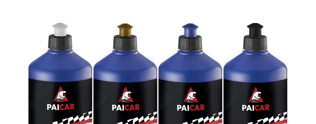 Tappi colorati - paste abrasive auto PAI CAR - pai cristal