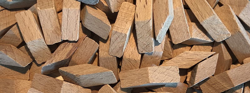 legnetti per buratto - burattatura a secco Legnetti per buratto