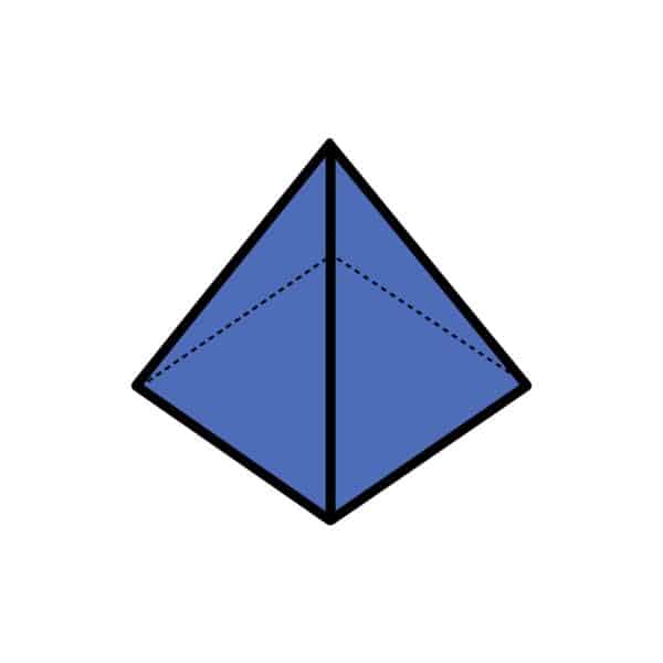 Plastic abrasive chips - PYRAMID Blue