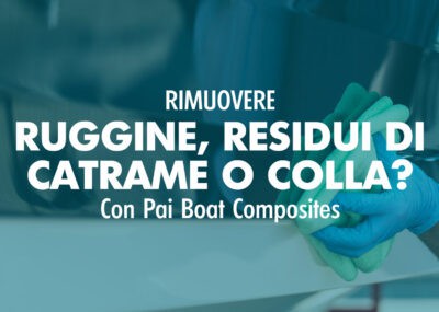 Rimuovere ruggine, residui di catrame o colla sulle superfici